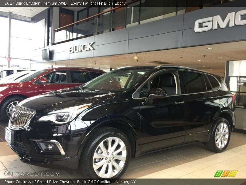 Ebony Twilight Metallic / Ebony 2017 Buick Envision Premium AWD