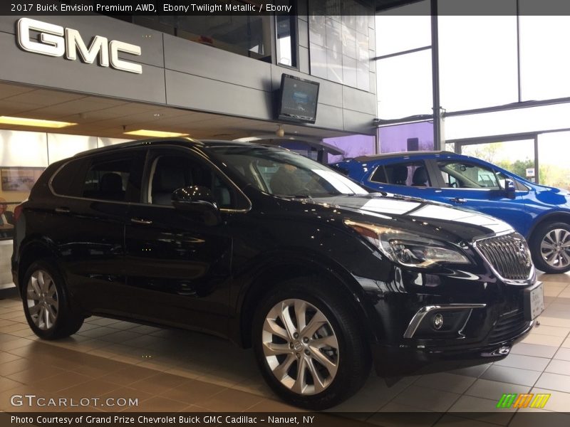Ebony Twilight Metallic / Ebony 2017 Buick Envision Premium AWD