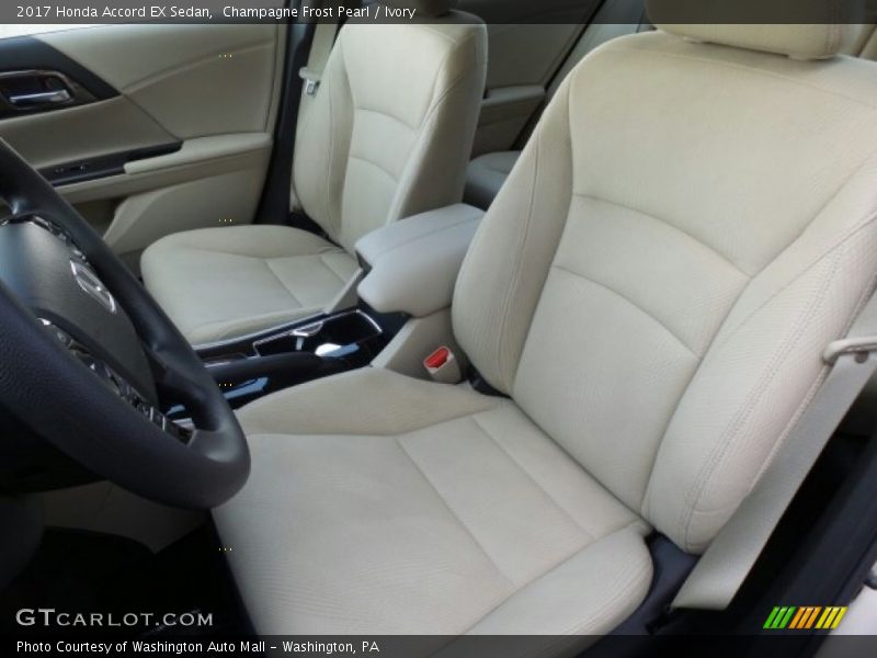  2017 Accord EX Sedan Ivory Interior