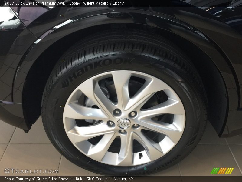 Ebony Twilight Metallic / Ebony 2017 Buick Envision Premium AWD