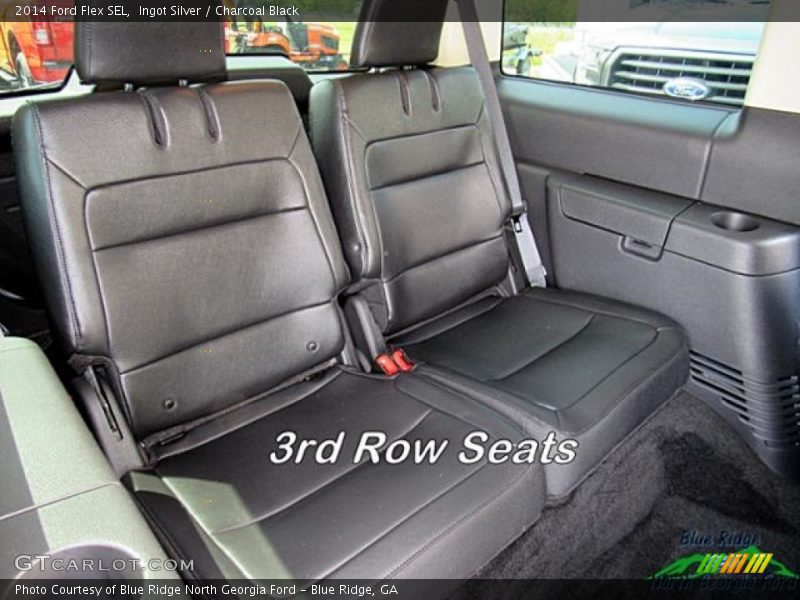 Ingot Silver / Charcoal Black 2014 Ford Flex SEL
