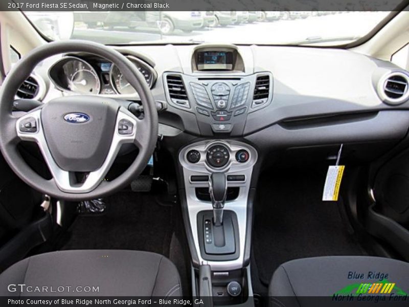 Magnetic / Charcoal Black 2017 Ford Fiesta SE Sedan