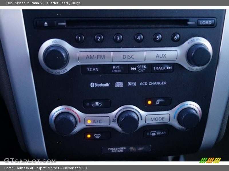 Glacier Pearl / Beige 2009 Nissan Murano SL