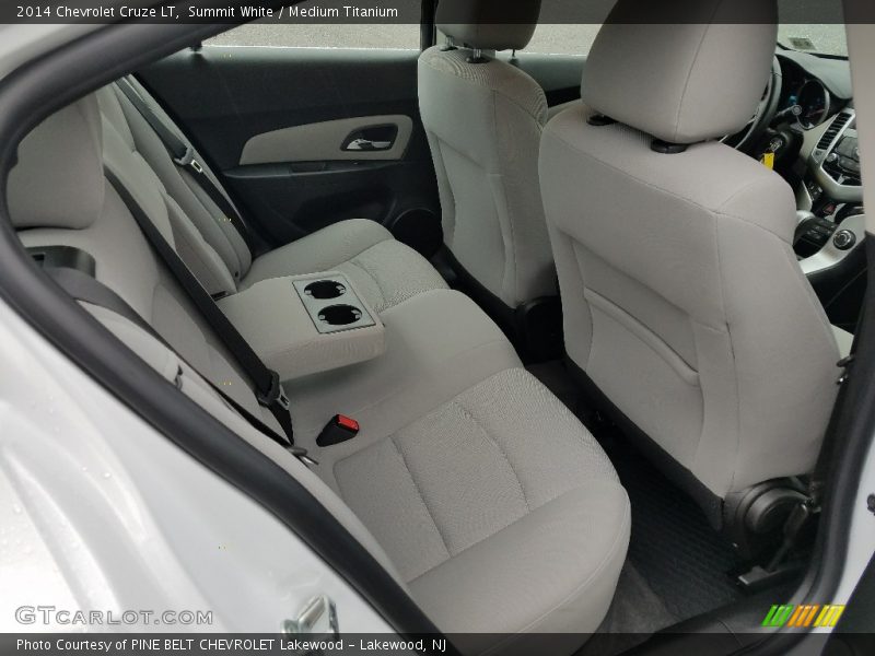 Summit White / Medium Titanium 2014 Chevrolet Cruze LT