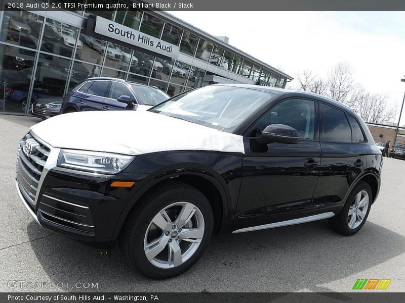 Brilliant Black / Black 2018 Audi Q5 2.0 TFSI Premium quattro