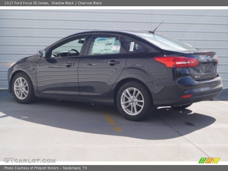 Shadow Black / Charcoal Black 2017 Ford Focus SE Sedan