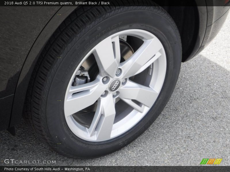 Brilliant Black / Black 2018 Audi Q5 2.0 TFSI Premium quattro