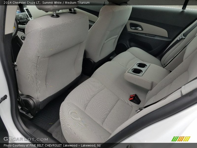 Summit White / Medium Titanium 2014 Chevrolet Cruze LT