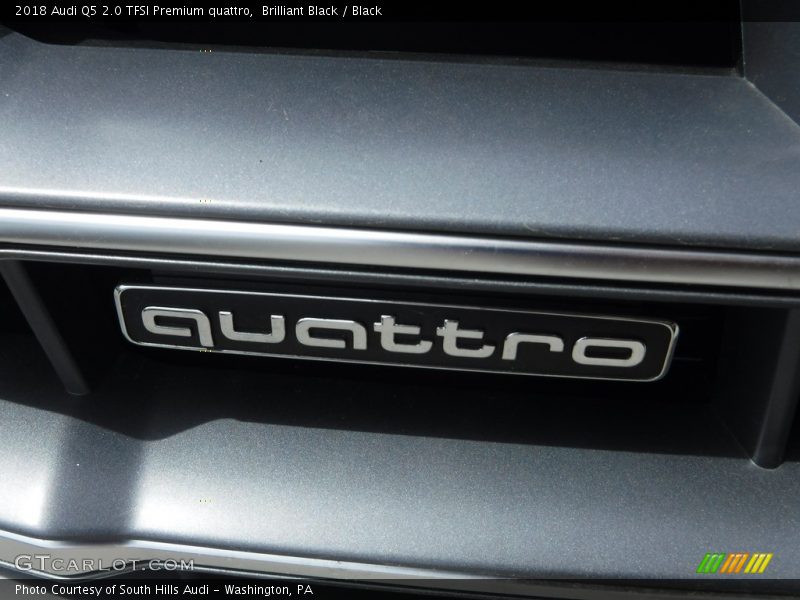 Brilliant Black / Black 2018 Audi Q5 2.0 TFSI Premium quattro