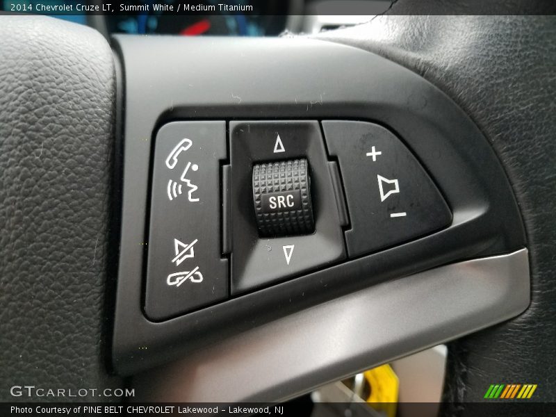 Summit White / Medium Titanium 2014 Chevrolet Cruze LT