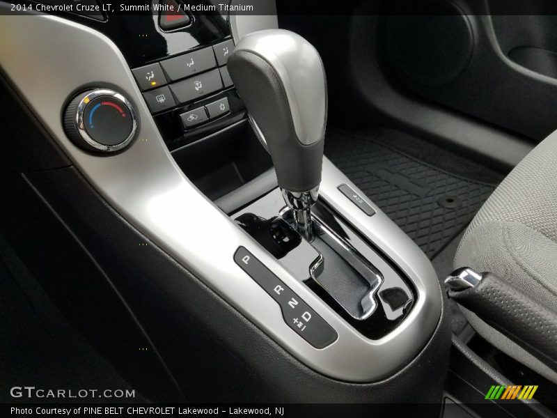 Summit White / Medium Titanium 2014 Chevrolet Cruze LT
