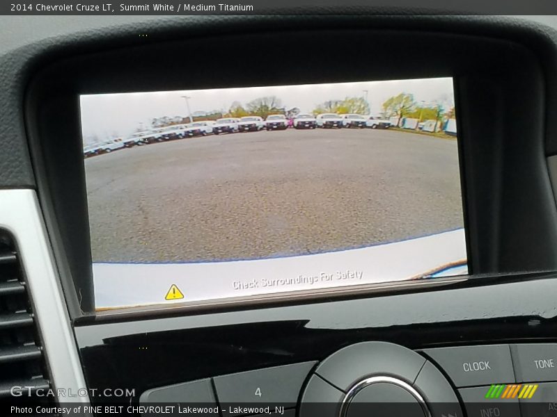 Summit White / Medium Titanium 2014 Chevrolet Cruze LT