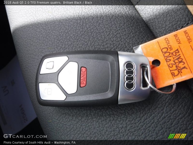 Keys of 2018 Q5 2.0 TFSI Premium quattro