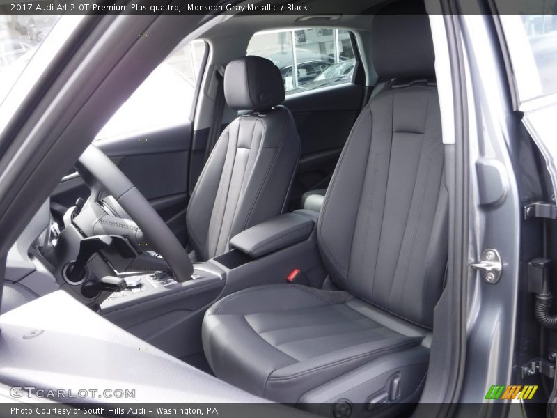 Monsoon Gray Metallic / Black 2017 Audi A4 2.0T Premium Plus quattro