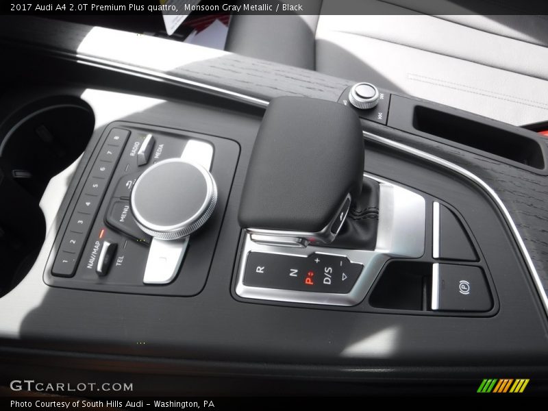 Monsoon Gray Metallic / Black 2017 Audi A4 2.0T Premium Plus quattro