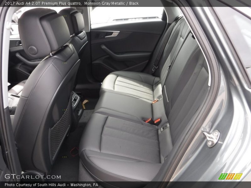 Monsoon Gray Metallic / Black 2017 Audi A4 2.0T Premium Plus quattro