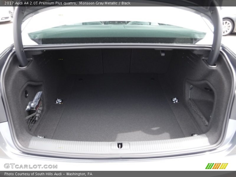 Monsoon Gray Metallic / Black 2017 Audi A4 2.0T Premium Plus quattro