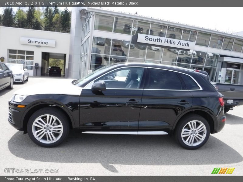 Mythos Black Metallic / Black 2018 Audi Q5 2.0 TFSI Premium Plus quattro