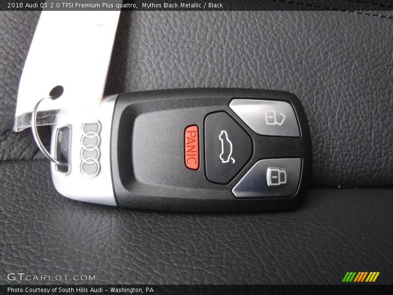 Mythos Black Metallic / Black 2018 Audi Q5 2.0 TFSI Premium Plus quattro