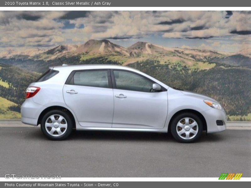 Classic Silver Metallic / Ash Gray 2010 Toyota Matrix 1.8