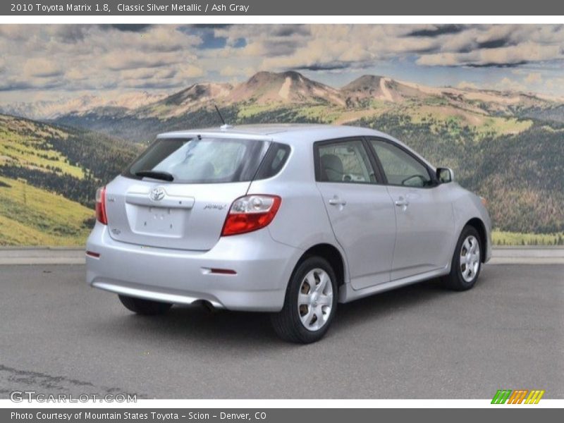 Classic Silver Metallic / Ash Gray 2010 Toyota Matrix 1.8