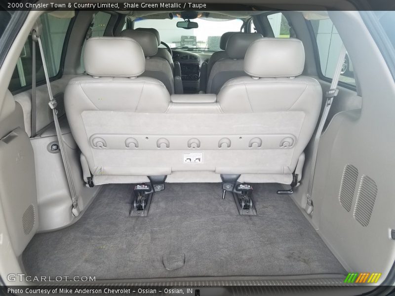 Shale Green Metallic / Taupe 2000 Chrysler Town & Country Limited