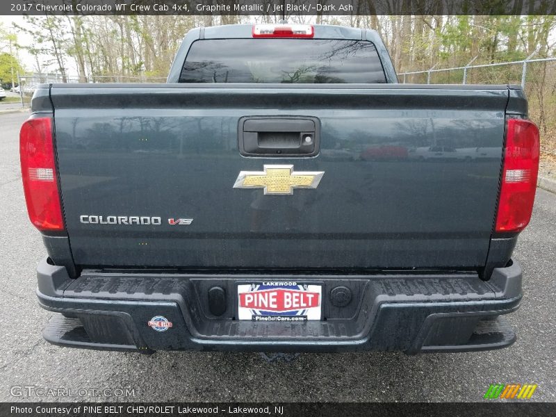 Graphite Metallic / Jet Black/­Dark Ash 2017 Chevrolet Colorado WT Crew Cab 4x4