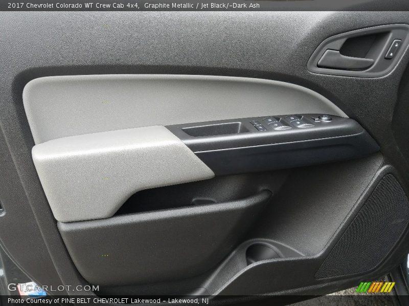 Graphite Metallic / Jet Black/­Dark Ash 2017 Chevrolet Colorado WT Crew Cab 4x4