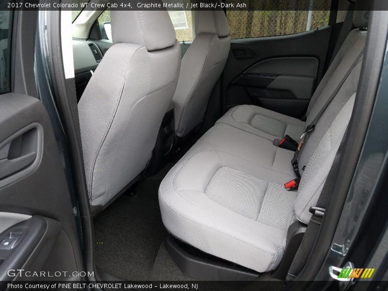 Graphite Metallic / Jet Black/­Dark Ash 2017 Chevrolet Colorado WT Crew Cab 4x4