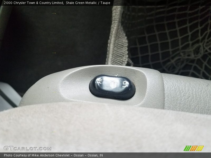 Shale Green Metallic / Taupe 2000 Chrysler Town & Country Limited