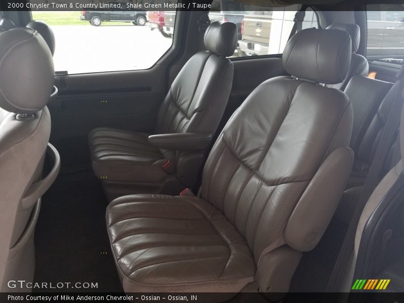 Shale Green Metallic / Taupe 2000 Chrysler Town & Country Limited