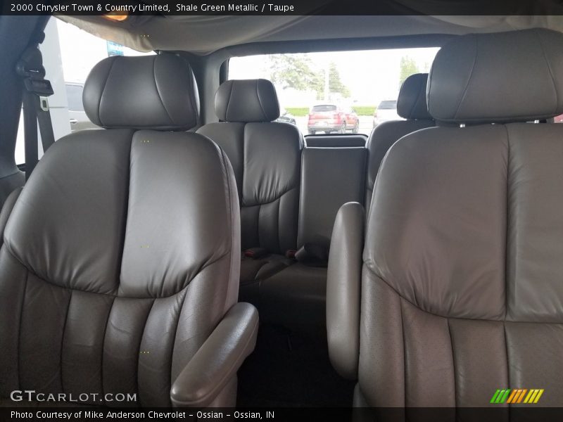 Shale Green Metallic / Taupe 2000 Chrysler Town & Country Limited