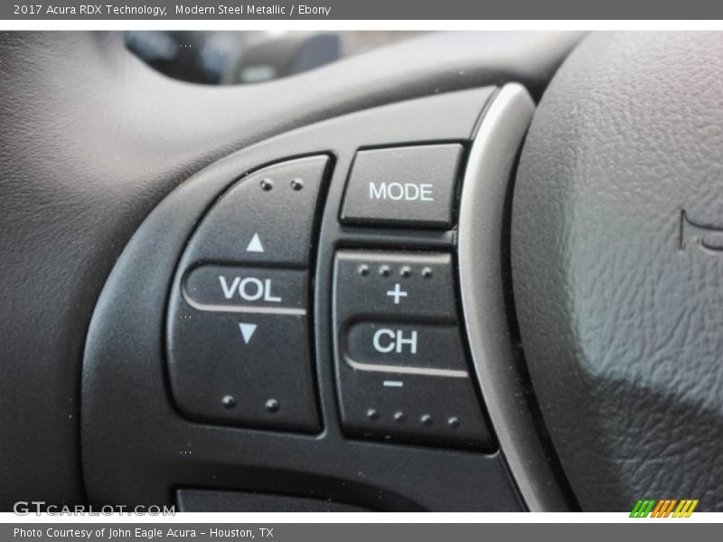 Modern Steel Metallic / Ebony 2017 Acura RDX Technology