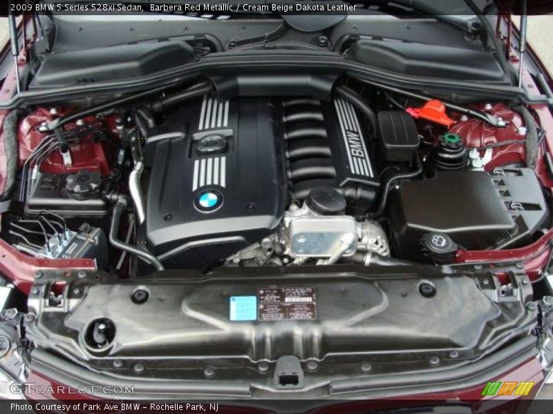 Barbera Red Metallic / Cream Beige Dakota Leather 2009 BMW 5 Series 528xi Sedan