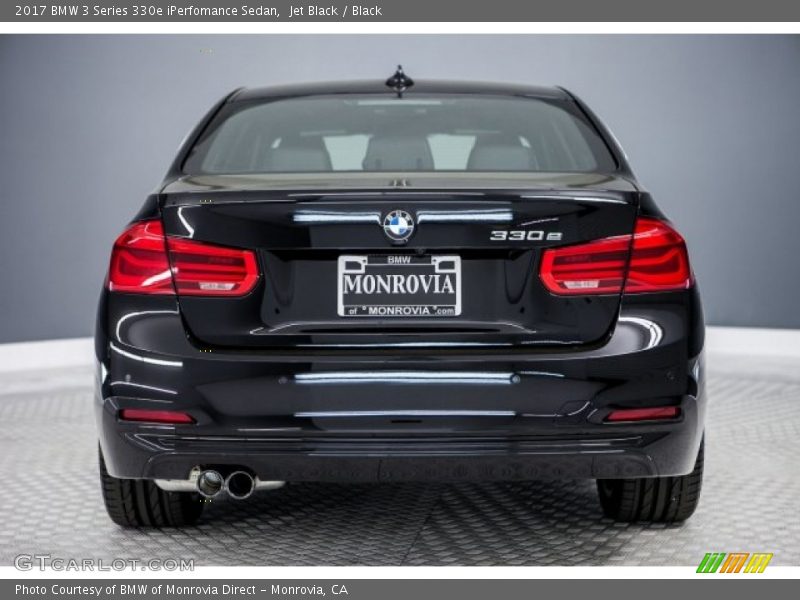 Jet Black / Black 2017 BMW 3 Series 330e iPerfomance Sedan