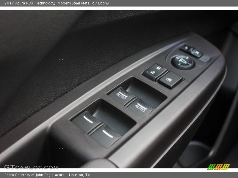 Modern Steel Metallic / Ebony 2017 Acura RDX Technology