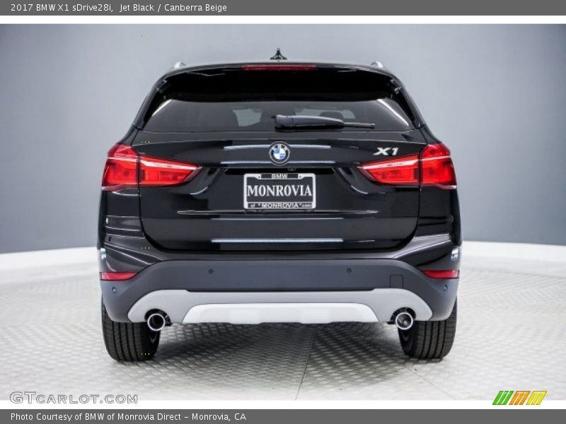 Jet Black / Canberra Beige 2017 BMW X1 sDrive28i