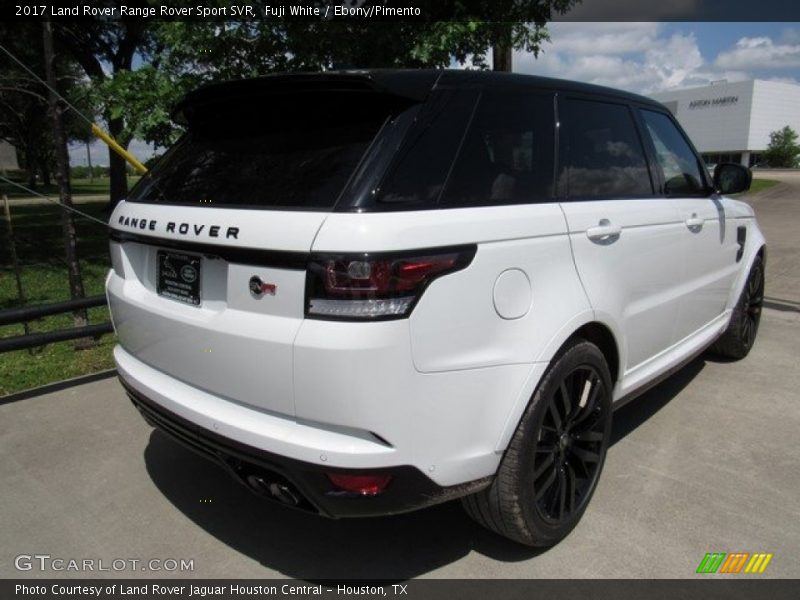 Fuji White / Ebony/Pimento 2017 Land Rover Range Rover Sport SVR