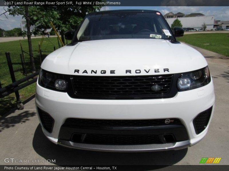 Fuji White / Ebony/Pimento 2017 Land Rover Range Rover Sport SVR