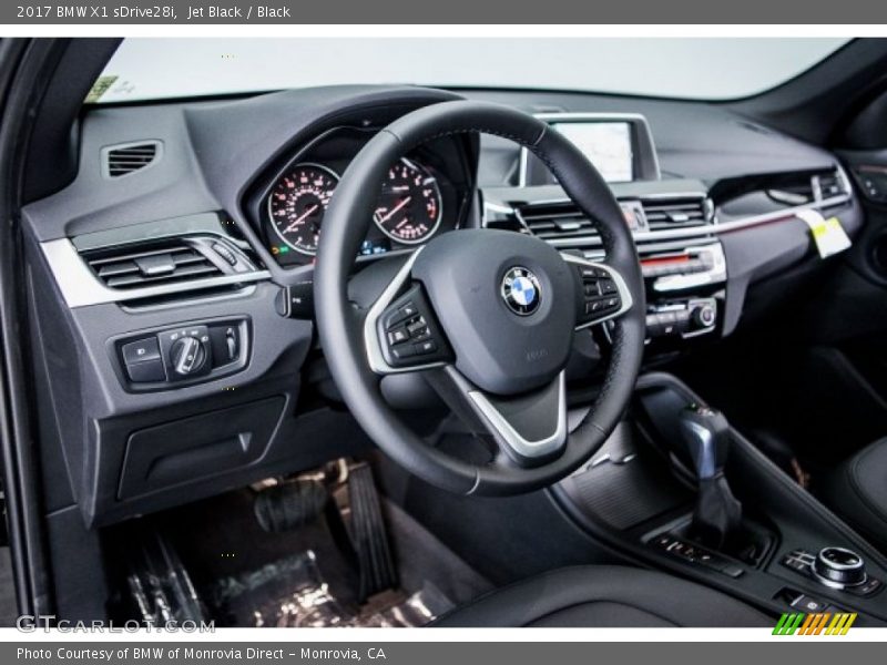 Jet Black / Black 2017 BMW X1 sDrive28i