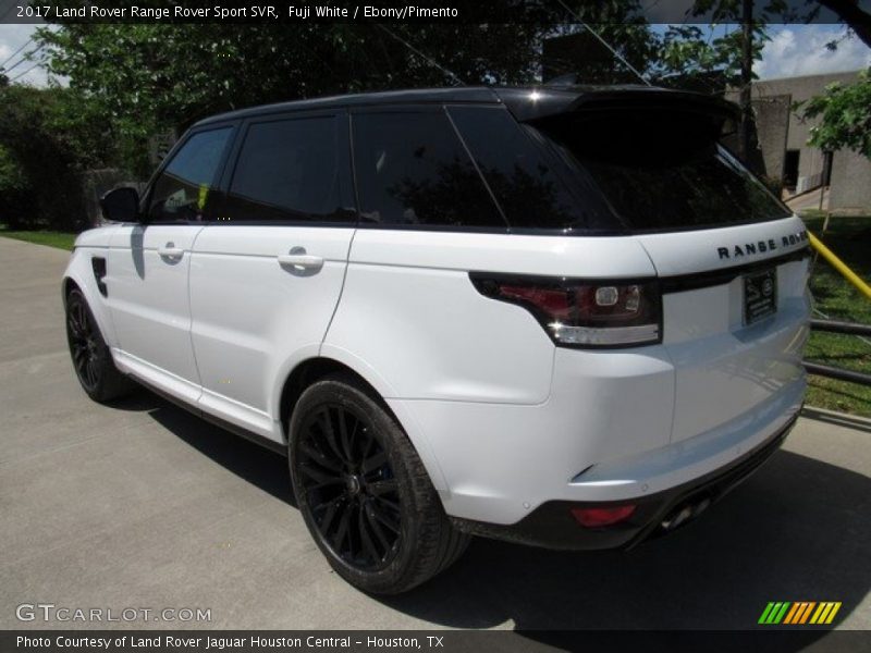 Fuji White / Ebony/Pimento 2017 Land Rover Range Rover Sport SVR
