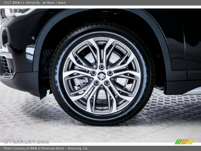 Jet Black / Black 2017 BMW X1 sDrive28i