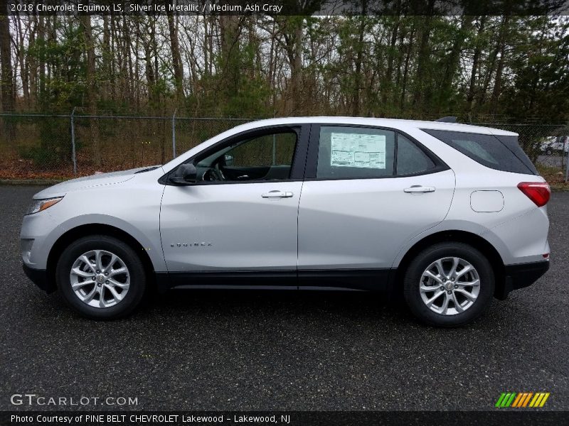  2018 Equinox LS Silver Ice Metallic