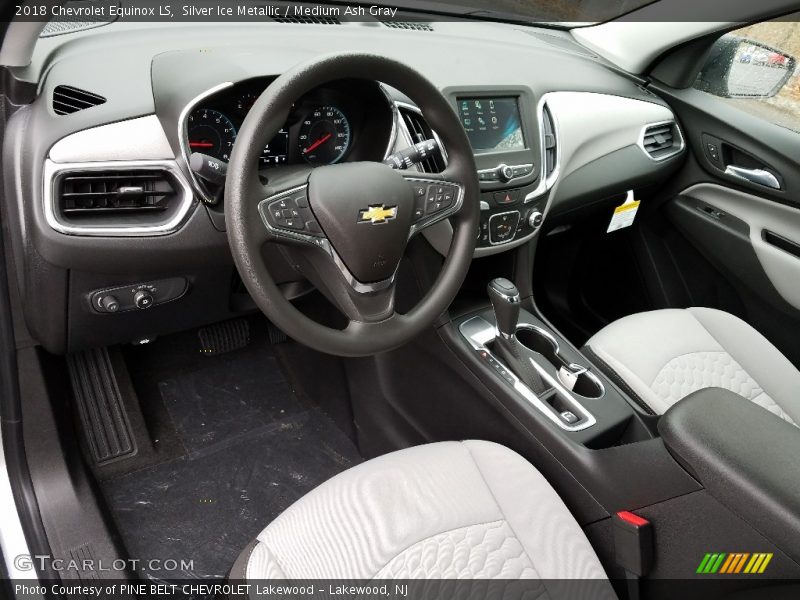  2018 Equinox LS Medium Ash Gray Interior