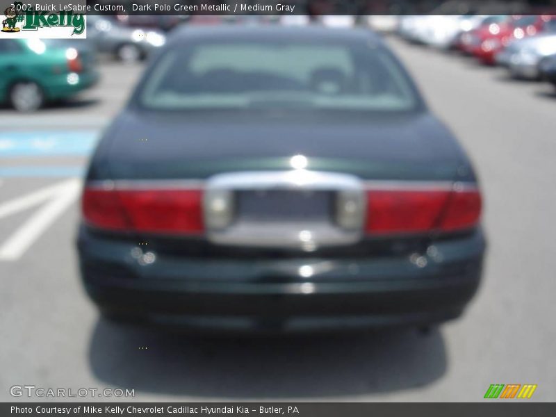 Dark Polo Green Metallic / Medium Gray 2002 Buick LeSabre Custom