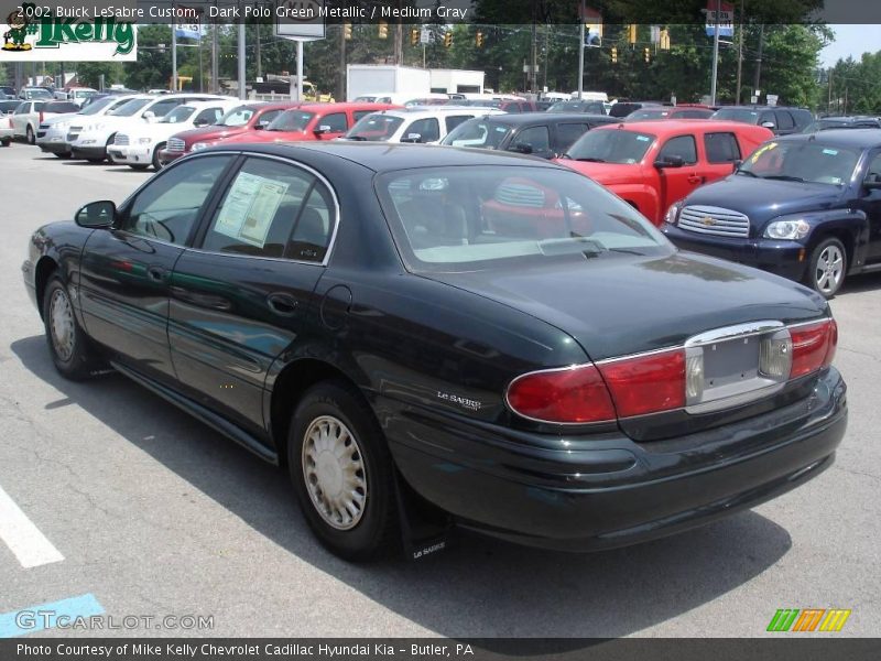 Dark Polo Green Metallic / Medium Gray 2002 Buick LeSabre Custom
