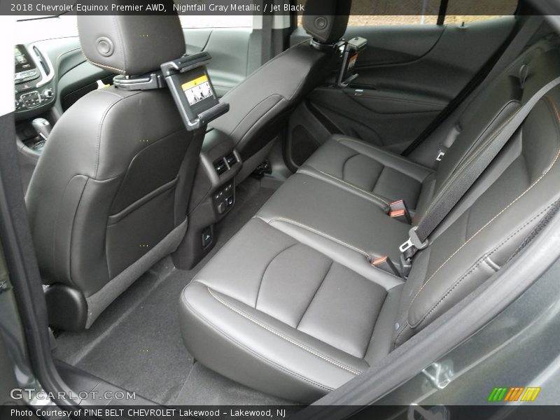 Rear Seat of 2018 Equinox Premier AWD
