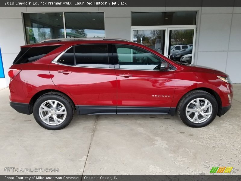 Cajun Red Tintcoat / Jet Black 2018 Chevrolet Equinox Premier AWD