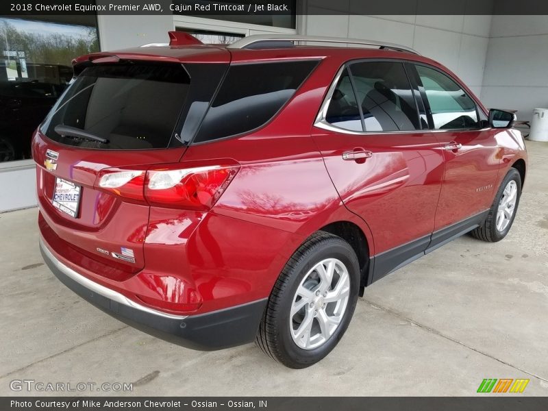 Cajun Red Tintcoat / Jet Black 2018 Chevrolet Equinox Premier AWD