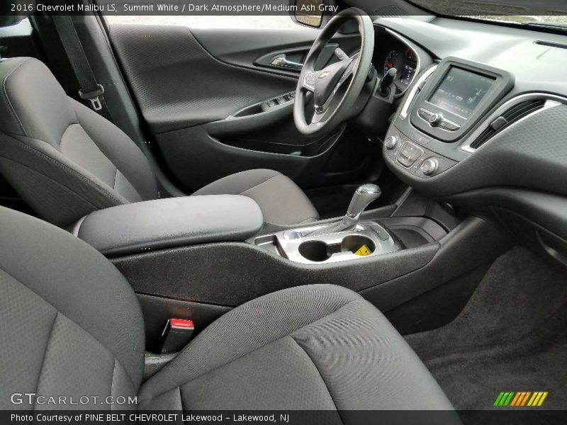 Summit White / Dark Atmosphere/Medium Ash Gray 2016 Chevrolet Malibu LS